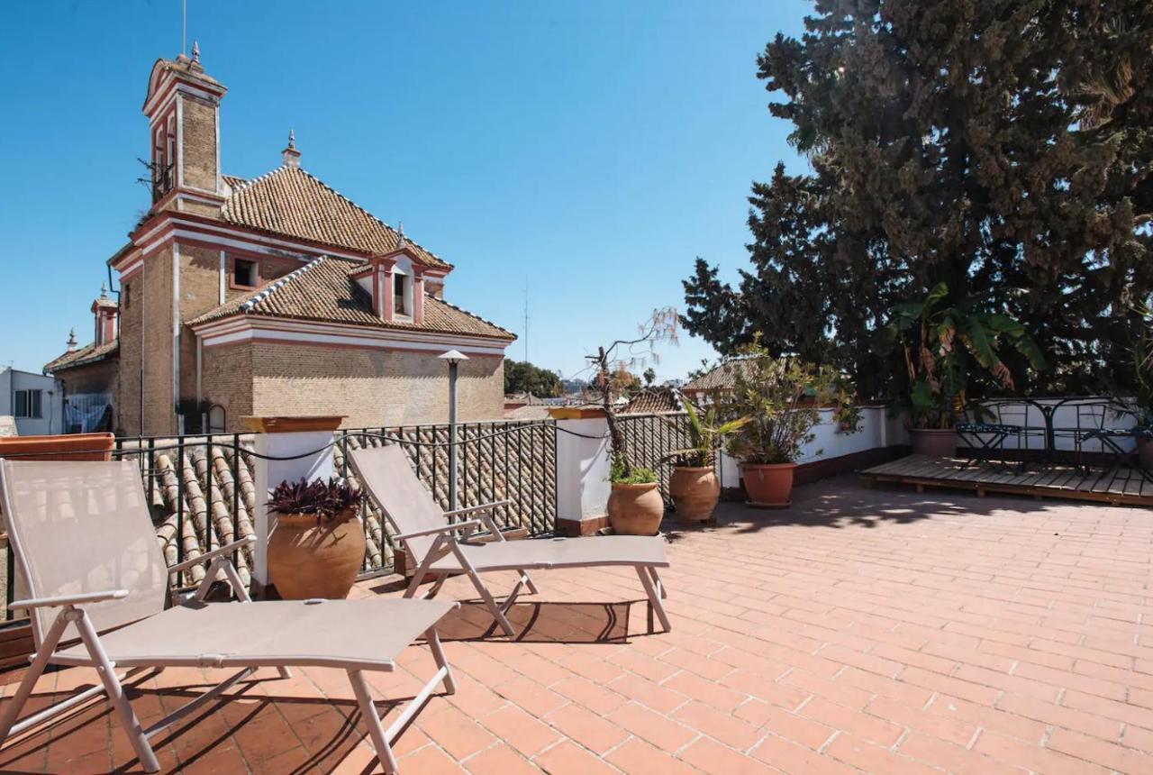 Penthouse Private Terrace, Near Cathedral, And To Real Maestranza Διαμέρισμα Σεβίλλη Εξωτερικό φωτογραφία